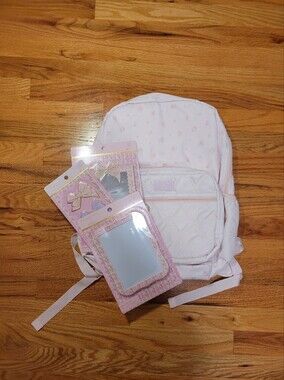 NWT LoveShackFancy x Yoobi x Target Locker & School Set - 3pc Pink Floral Ditsy